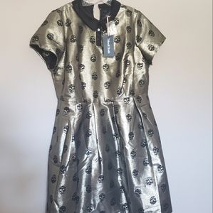 Modcloth skull dress